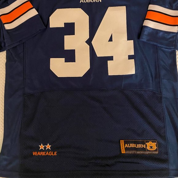 Under Armour AUBURGN TIGERS BO JACKSON Men's JERSEY .Sz M,L,XL,2XL New w tags - Picture 5 of 6